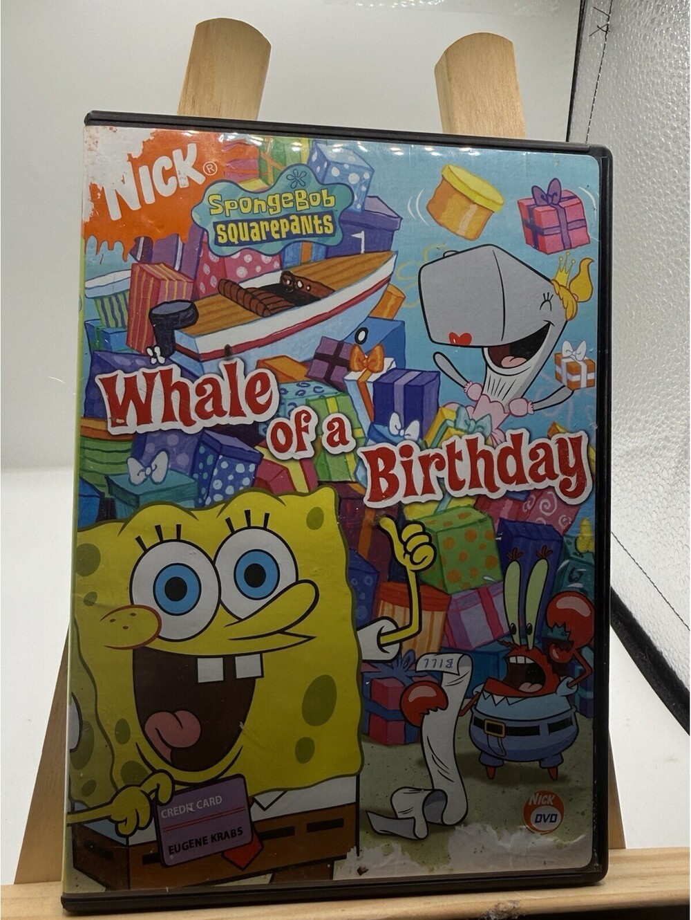SpongeBob SquarePants Whale of a Birthday 2006 DVD Tom Kenny Nick 2000s Kids